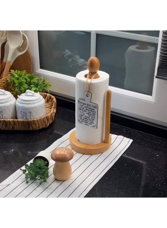 حامل مناديل خشب طبيعي – تصميم أنيق وجودة عالية K - Image 1